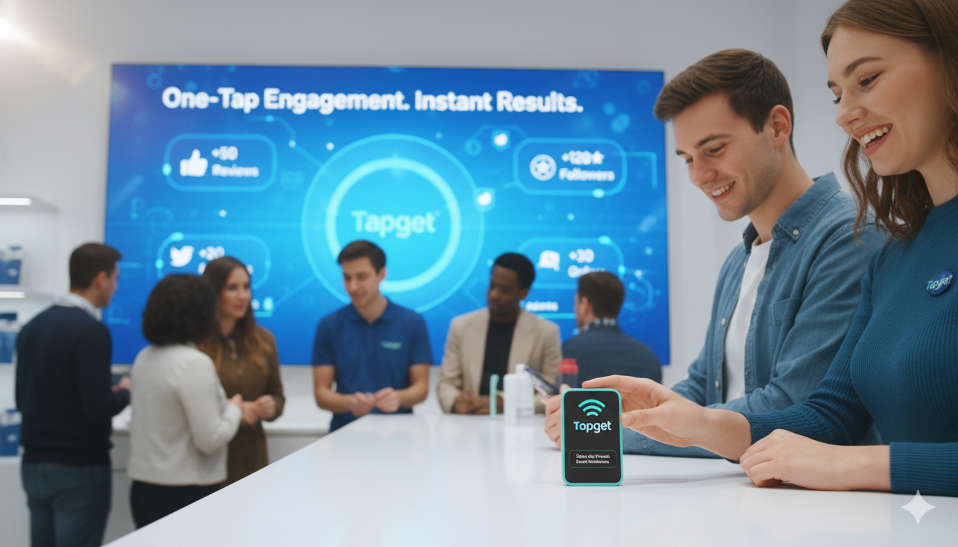 Share with Friends Instantly: Tapget NFC for Event Notifications