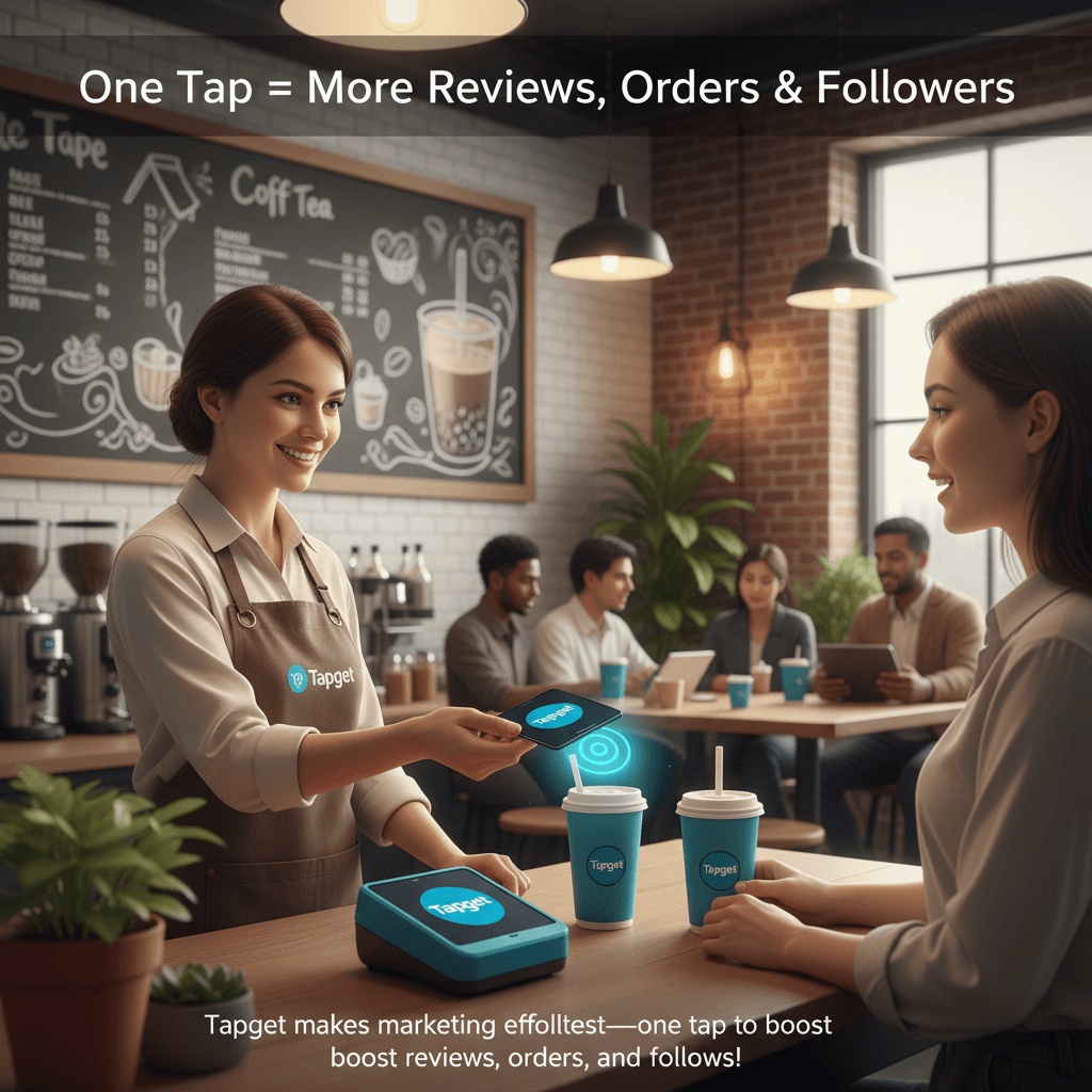 Tapget: Trackable Urgency Marketing for Coffee Shops with NFC + AI