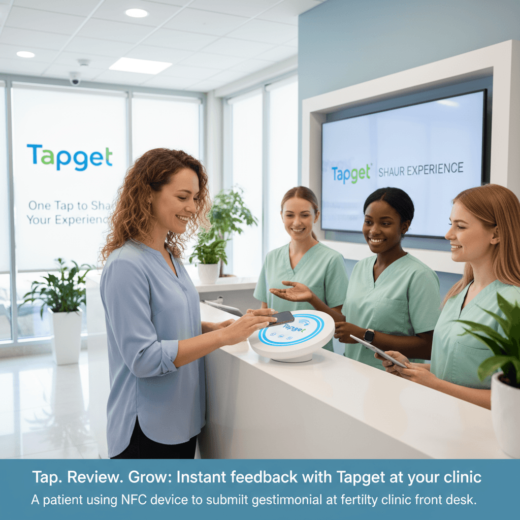 Boost Genuine Testimonials & Yelp Reviews for Fertility Clinics with Tapget