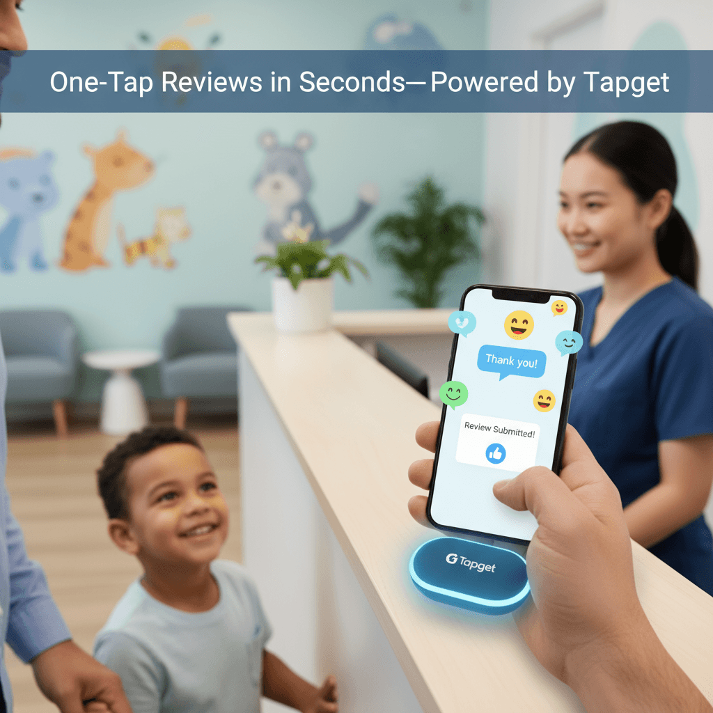 Reputation Management for Pediatric Clinics: One-Tap Reviews with Tapget