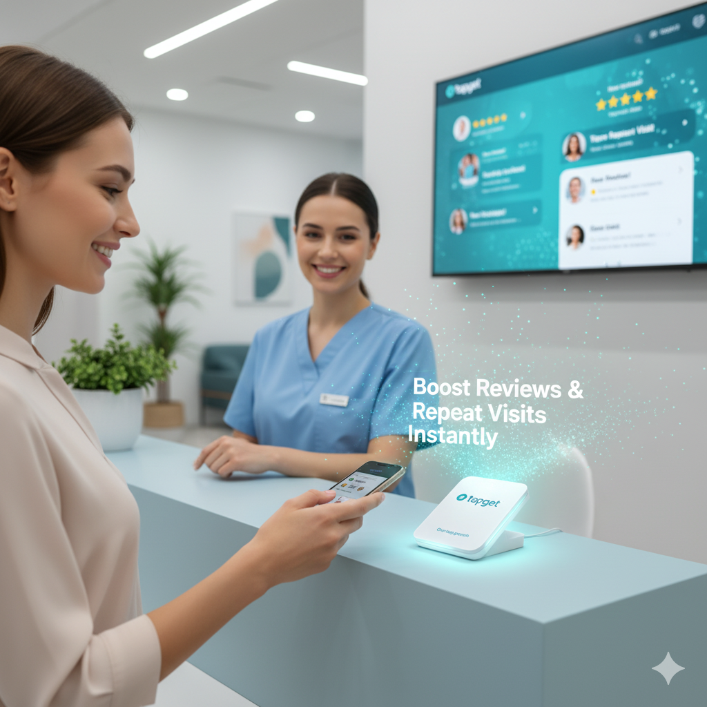 Repeat Purchase Uplift for Medical Clinics: Tapget’s NFC + AI Solution