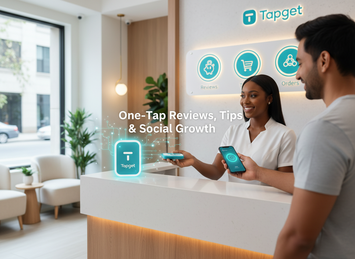Staff Tipping, Retention & Lucky Draws: NFC Marketing with Tapget
