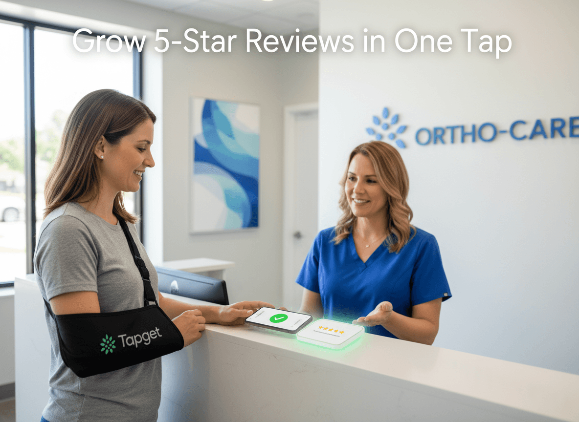 Boost Your Orthopedic Clinic’s Google Reviews with Tapget