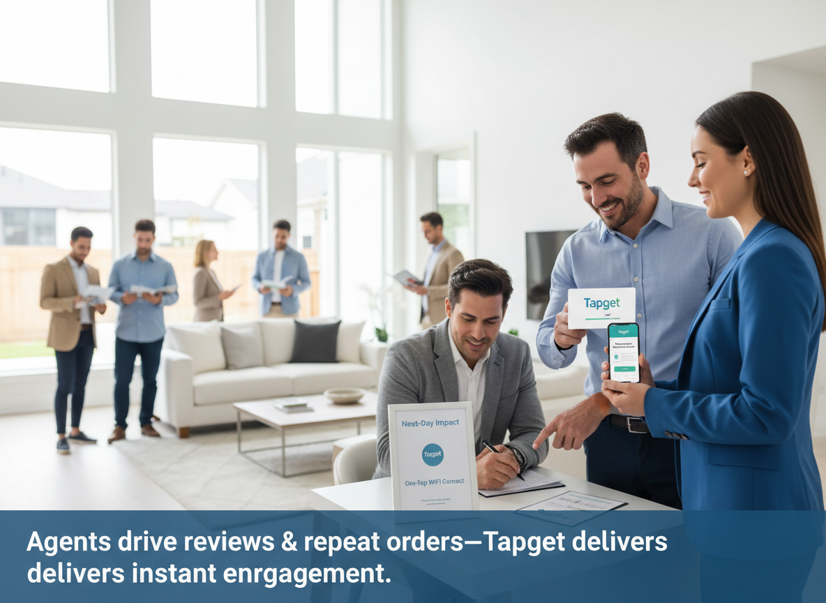 Tapget: Next-Day Impact for Real Estate Agencies with One-Tap NFC + AI