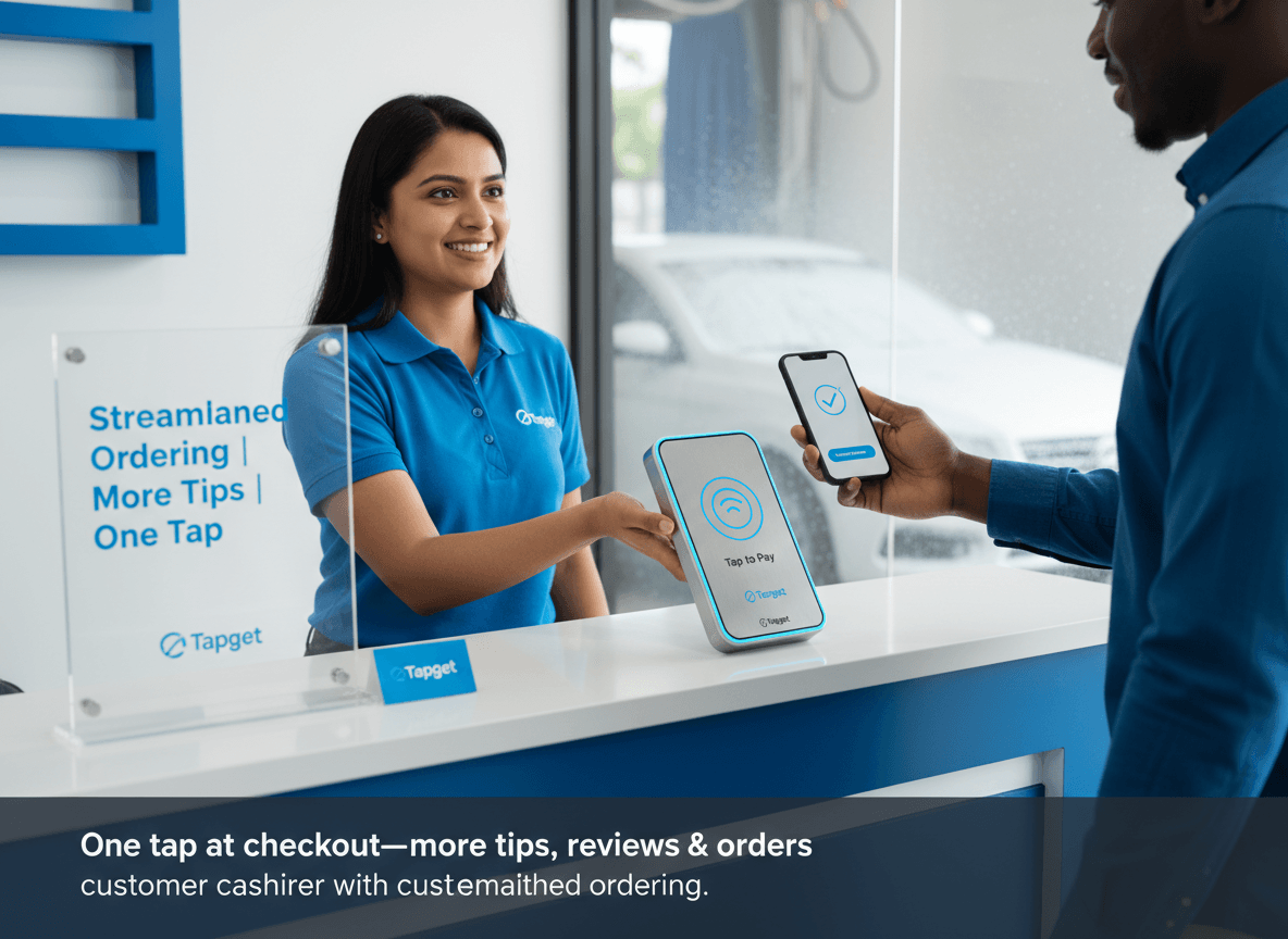 Streamlined Ordering at the Cashier Counter: How Tapget Drives Tips, Reviews & Repeat Visits