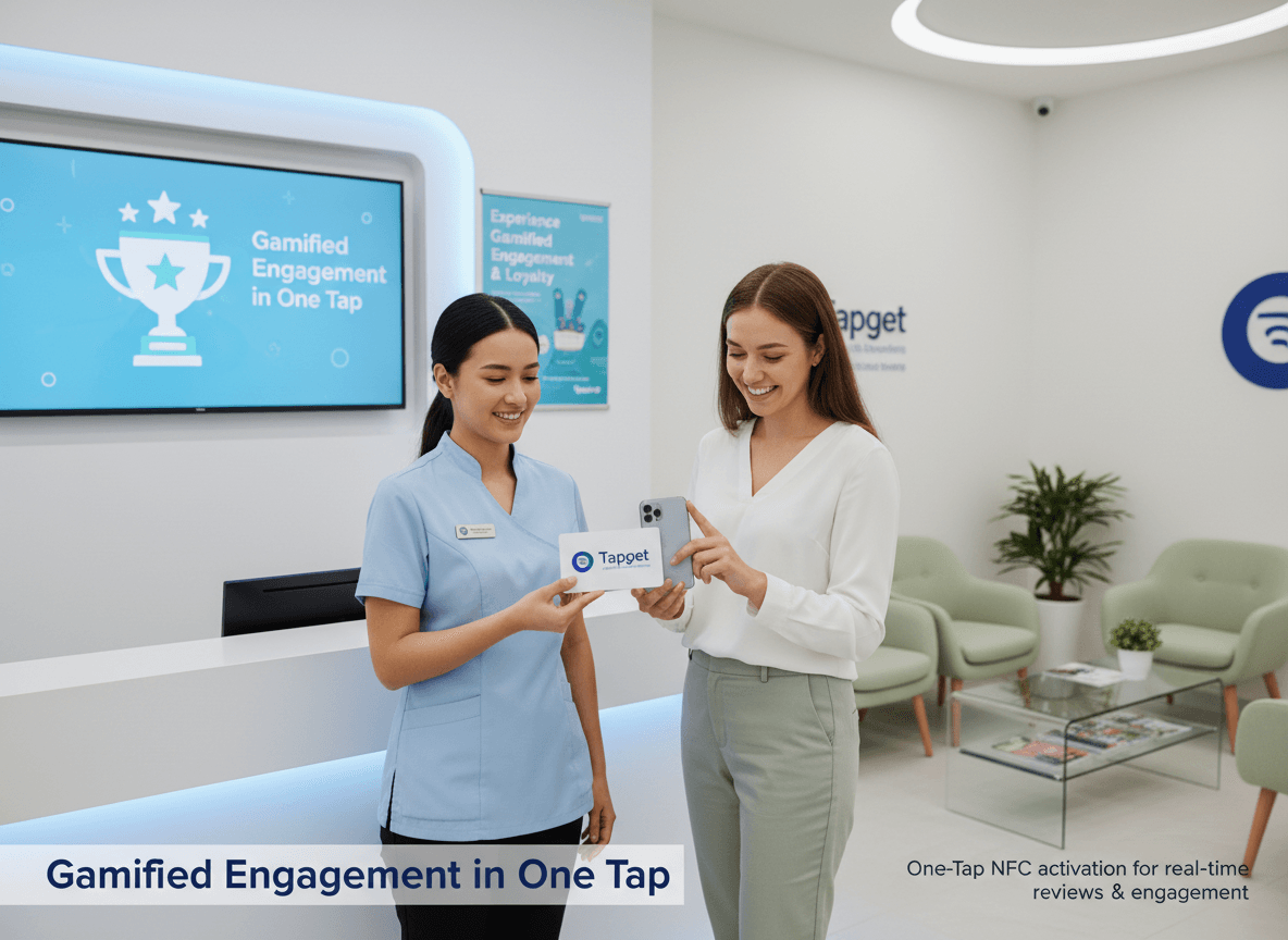 Boost Participation Rate in Your Optometry Clinic with Tapget’s Gamified NFC + AI