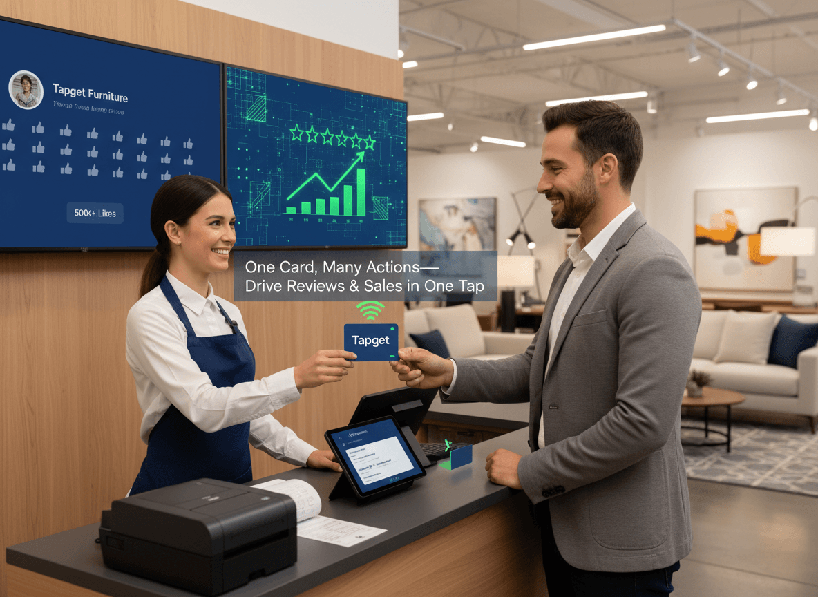 One Card, Many Actions: Accelerate Furniture Store Growth with Tapget