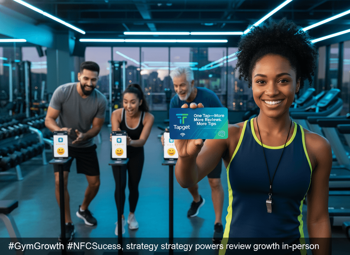 Hashtag Strategy & Social Follow Cards: Boost Gym Tips and Engagement With Tapget