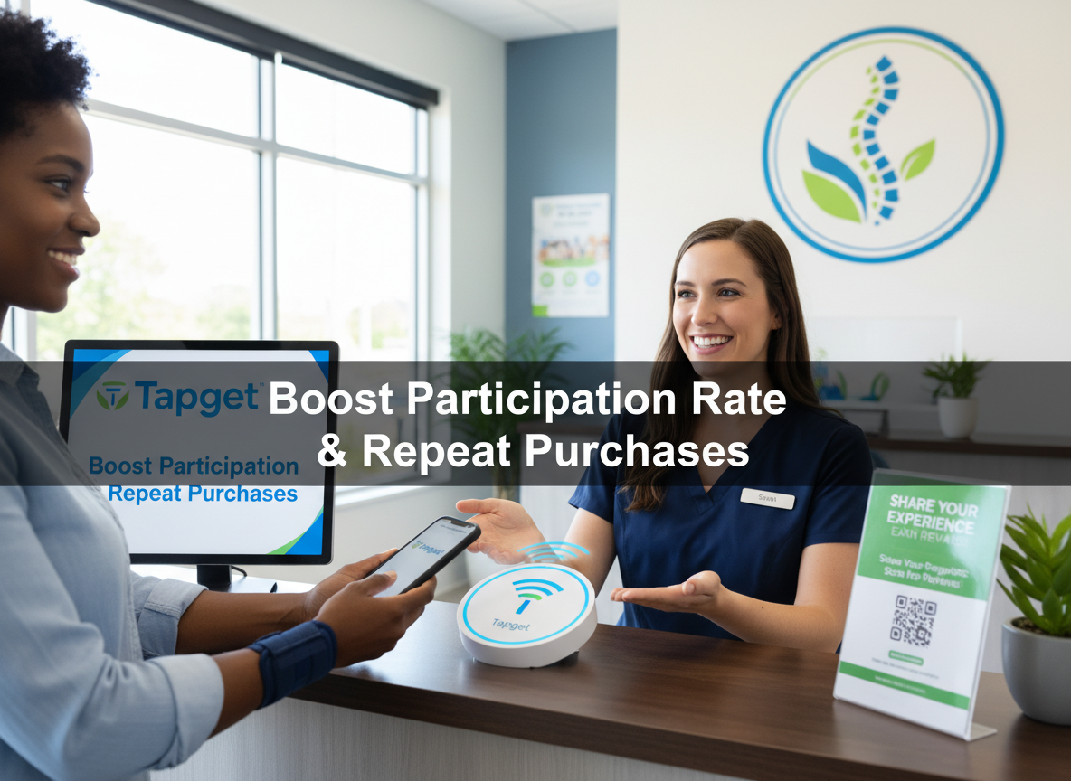 Boost Participation Rate & Repeat Purchases for Clinics With Tapget