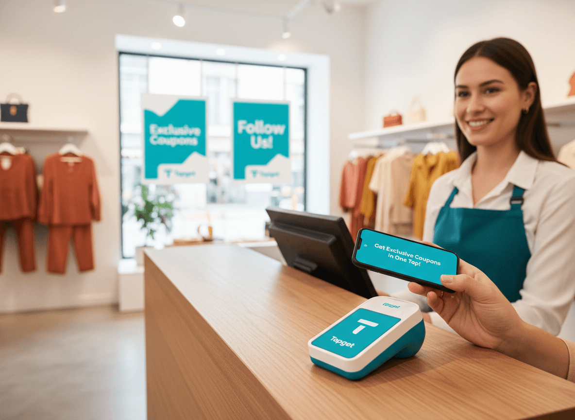 Cashier Counter NFC: Drive Reviews, Coupons & Orders Fast