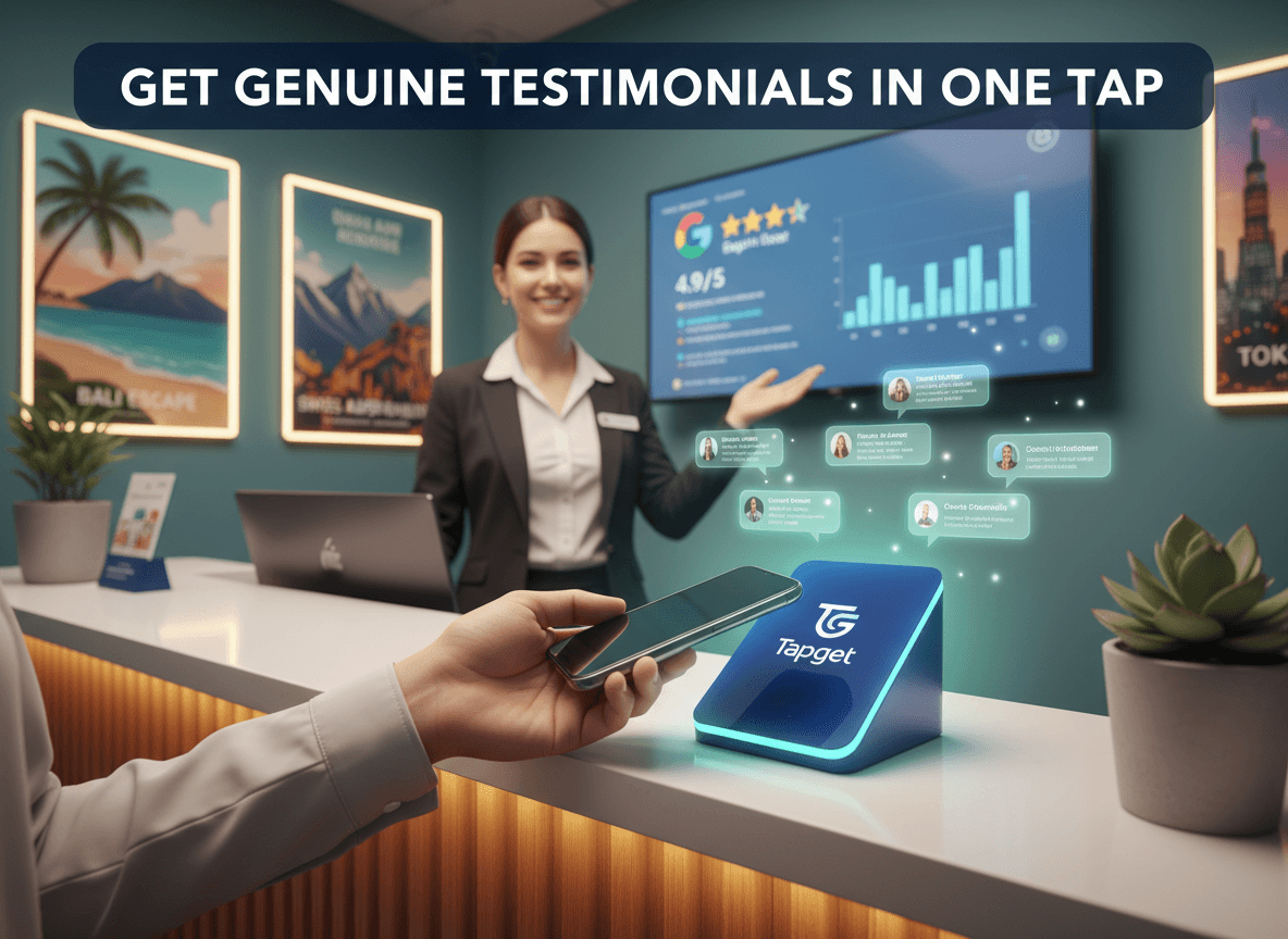 Boost Genuine Testimonials & Google Reviews for Multi-Location Travel Agencies