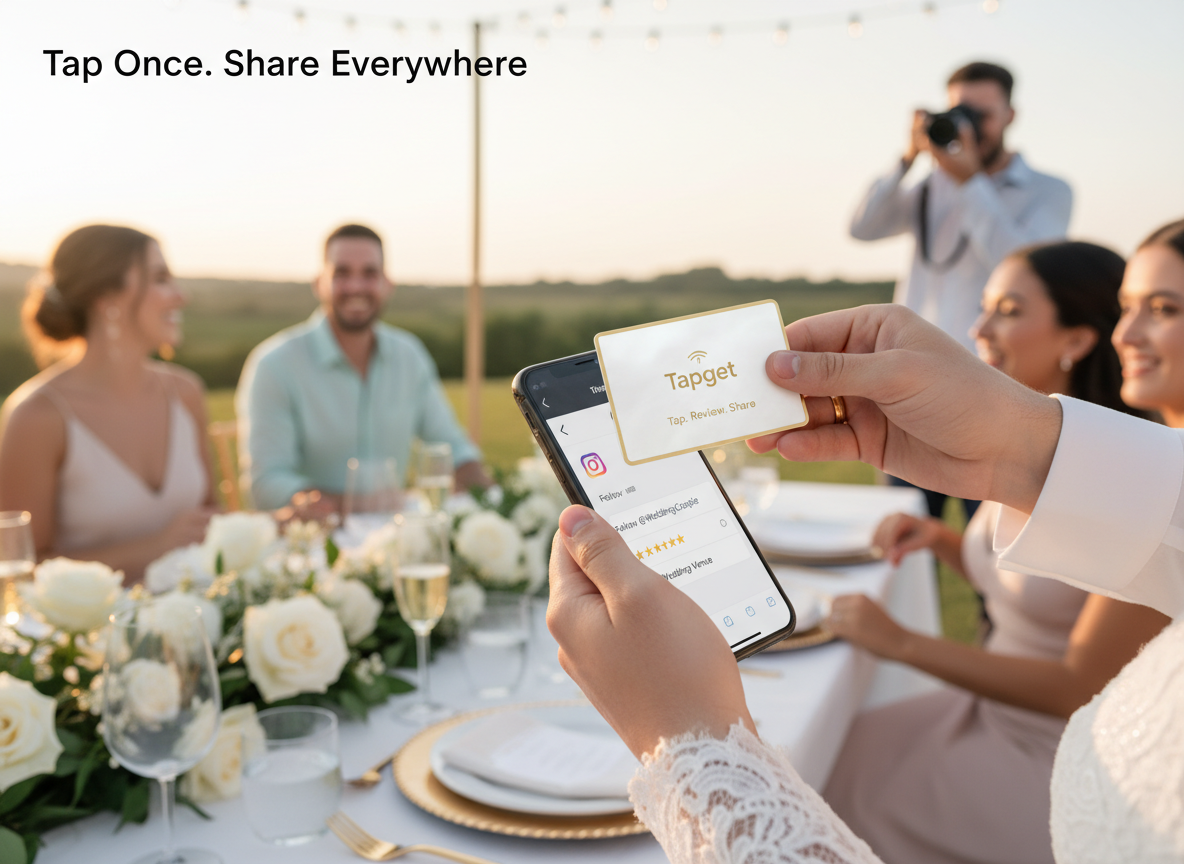 Drive Viral UGC & Social Follows With Tapget NFC + AI Cards