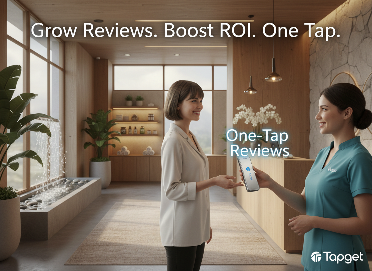 How Tapget Accelerates Store Review Growth and ROI for Spa Owners