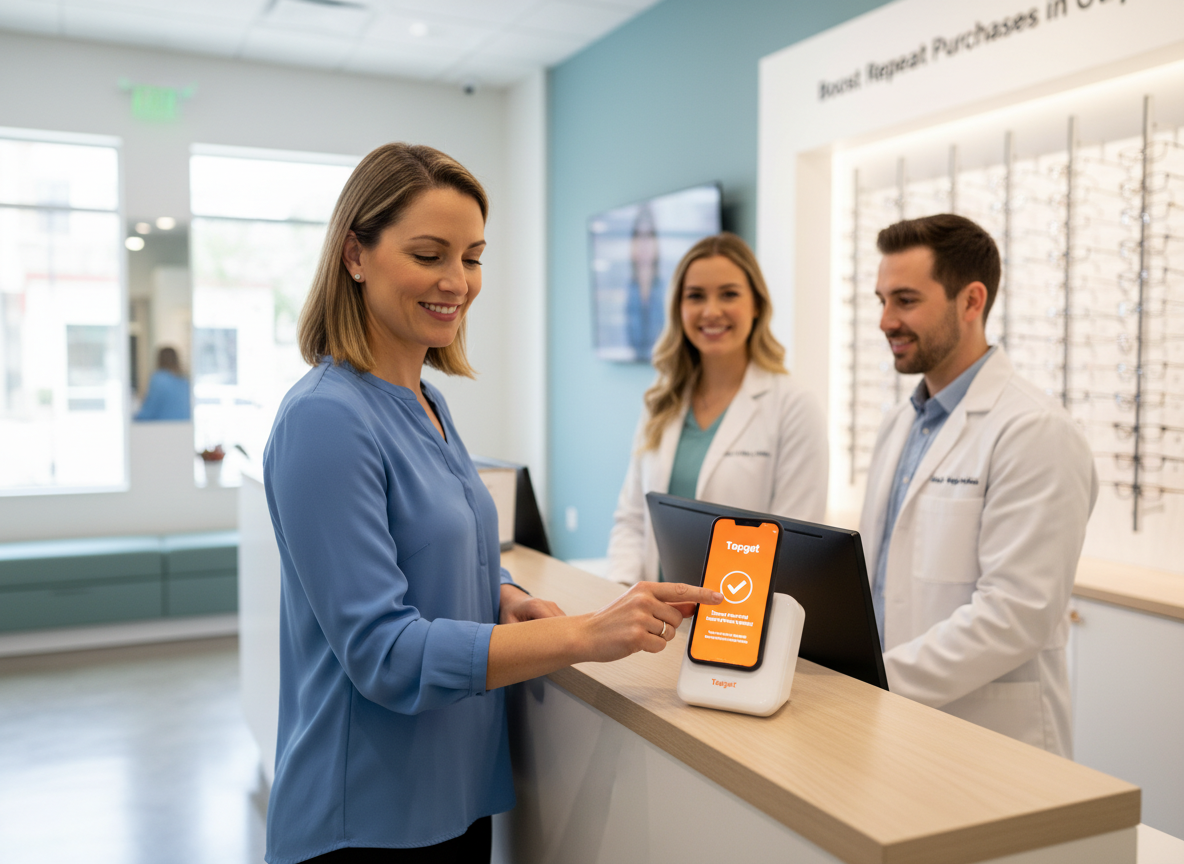 Event Notifications & Repeat Purchase Uplift for Optometry Clinics
