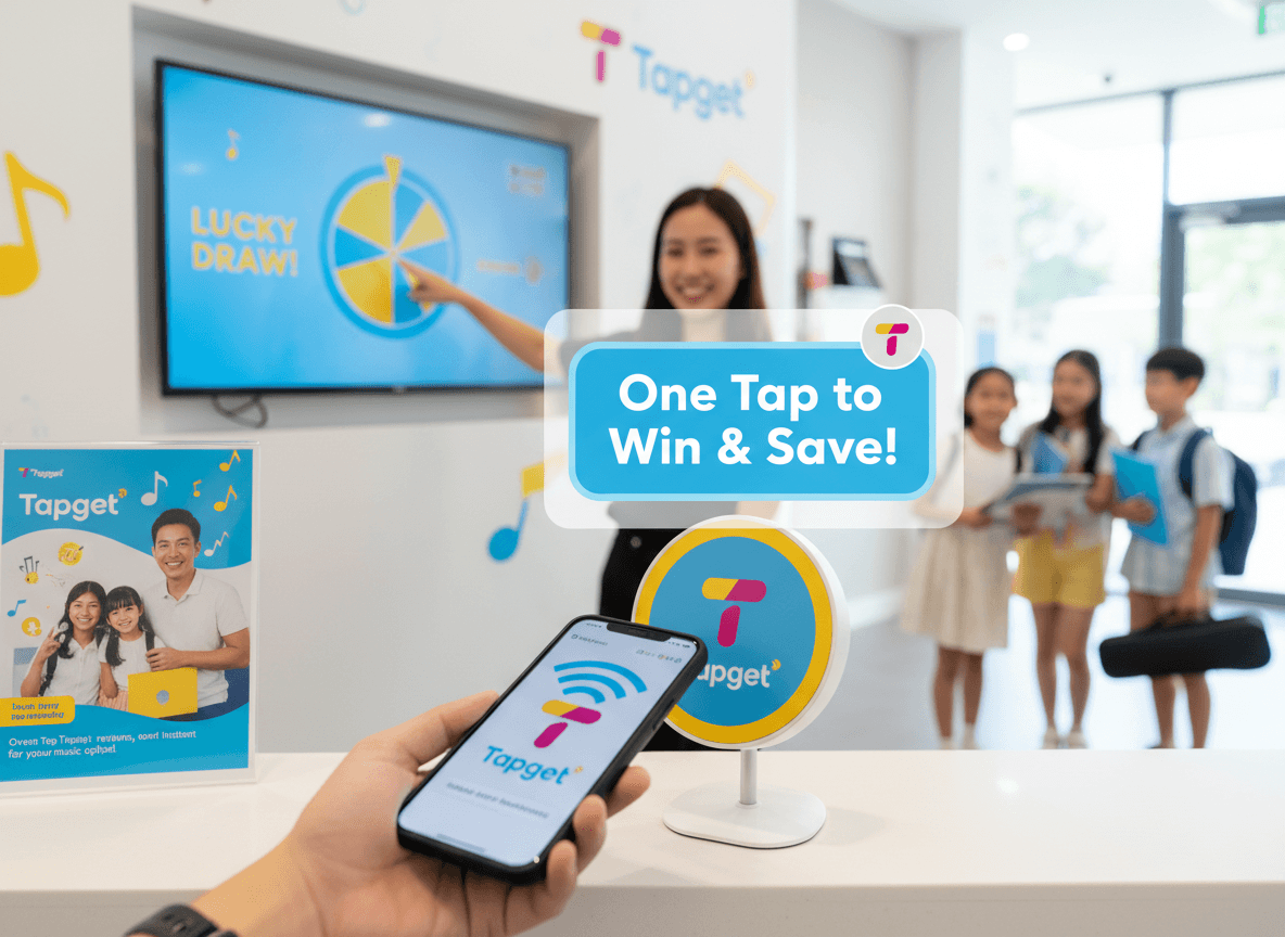 How Tapget Uplifts Repeat Purchases & Retention for Multi-Location Music Schools