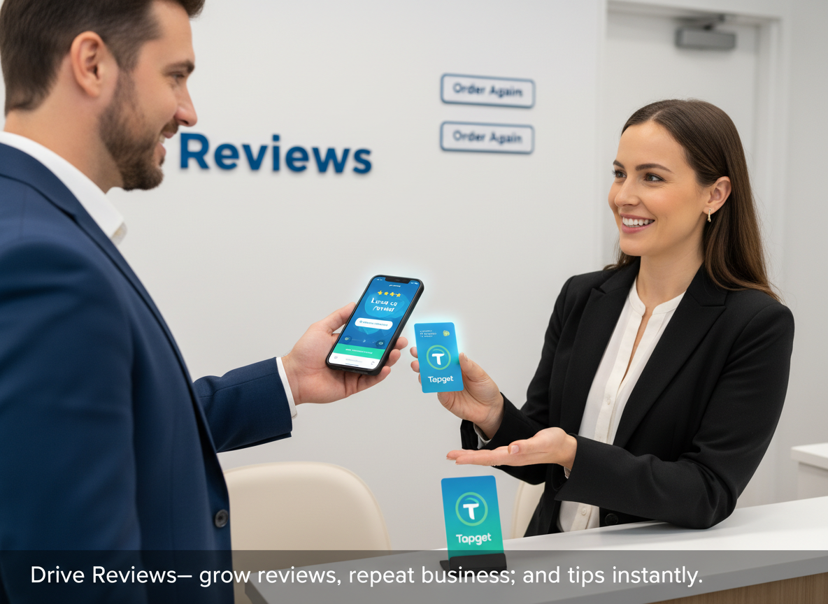 Boost Local Mortgage Broker Reviews with Tapget’s One-Tap NFC + AI