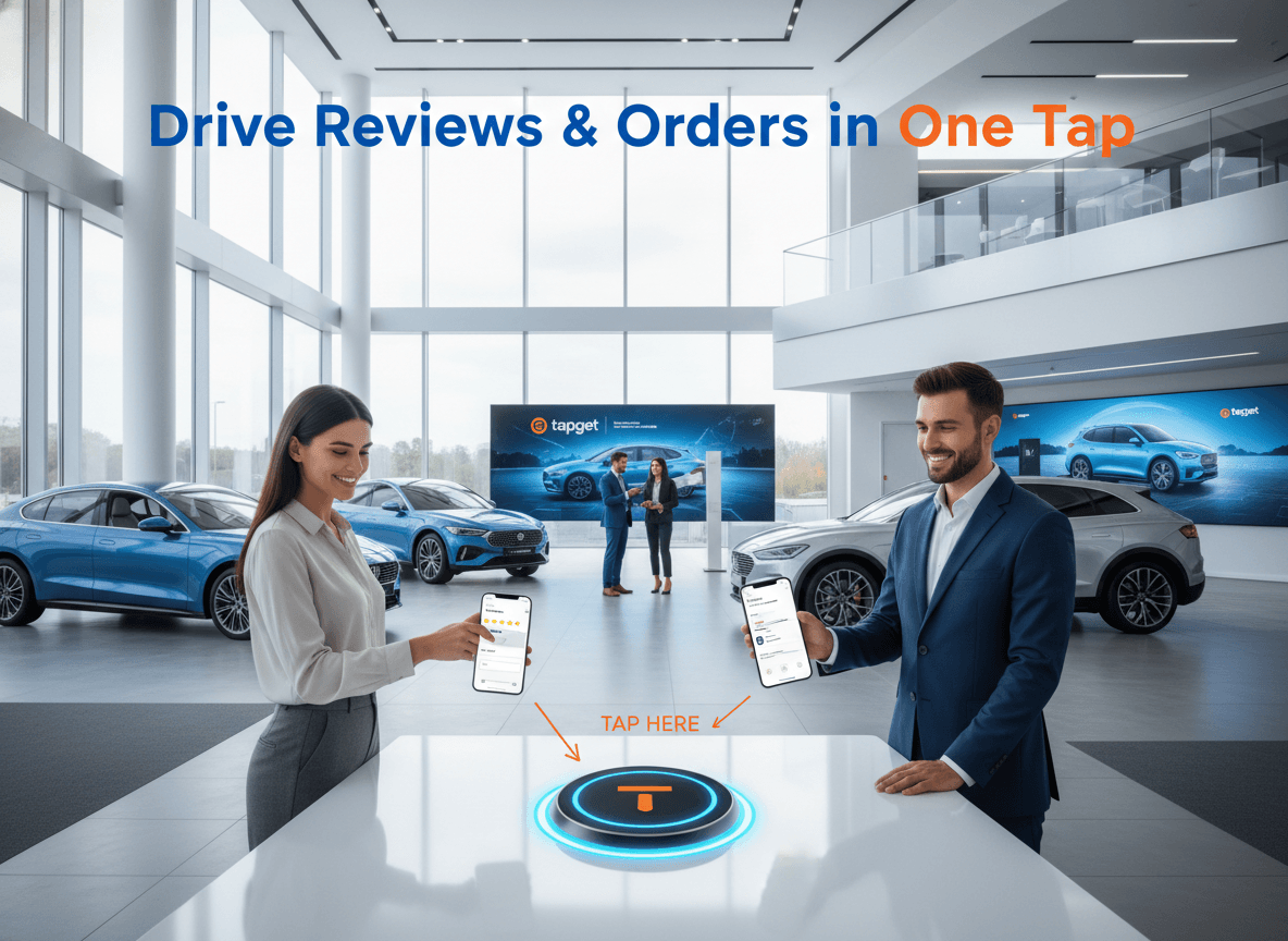 Boost Dining Table Ordering ROI with Tapget NFC + AI