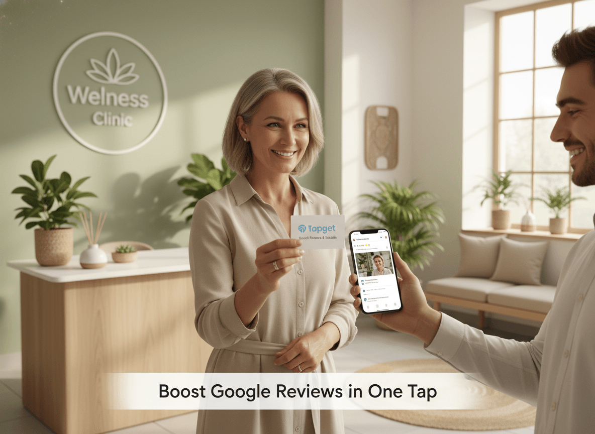Google Reviews Boost for Holistic Wellness: NFC + AI in Action