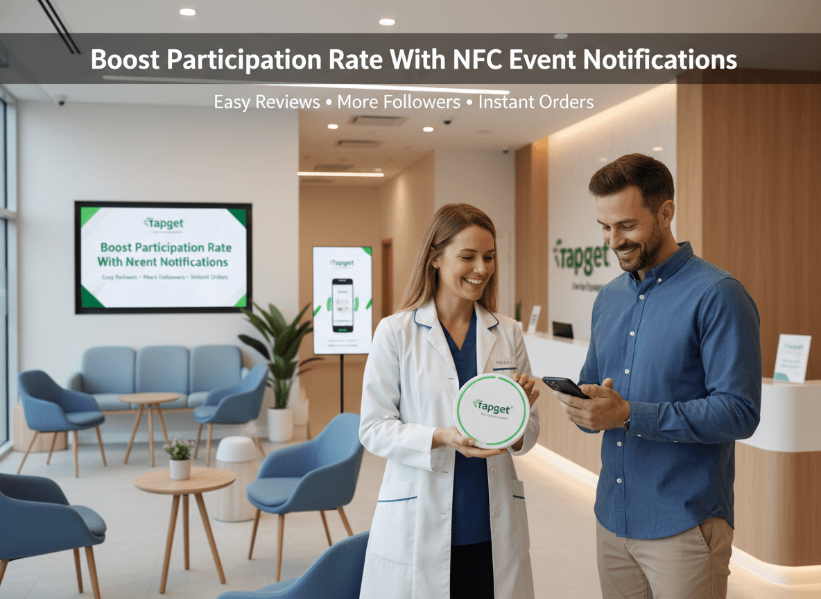 Increase Participation Rate at Orthopedic Clinics with NFC Event Notifications