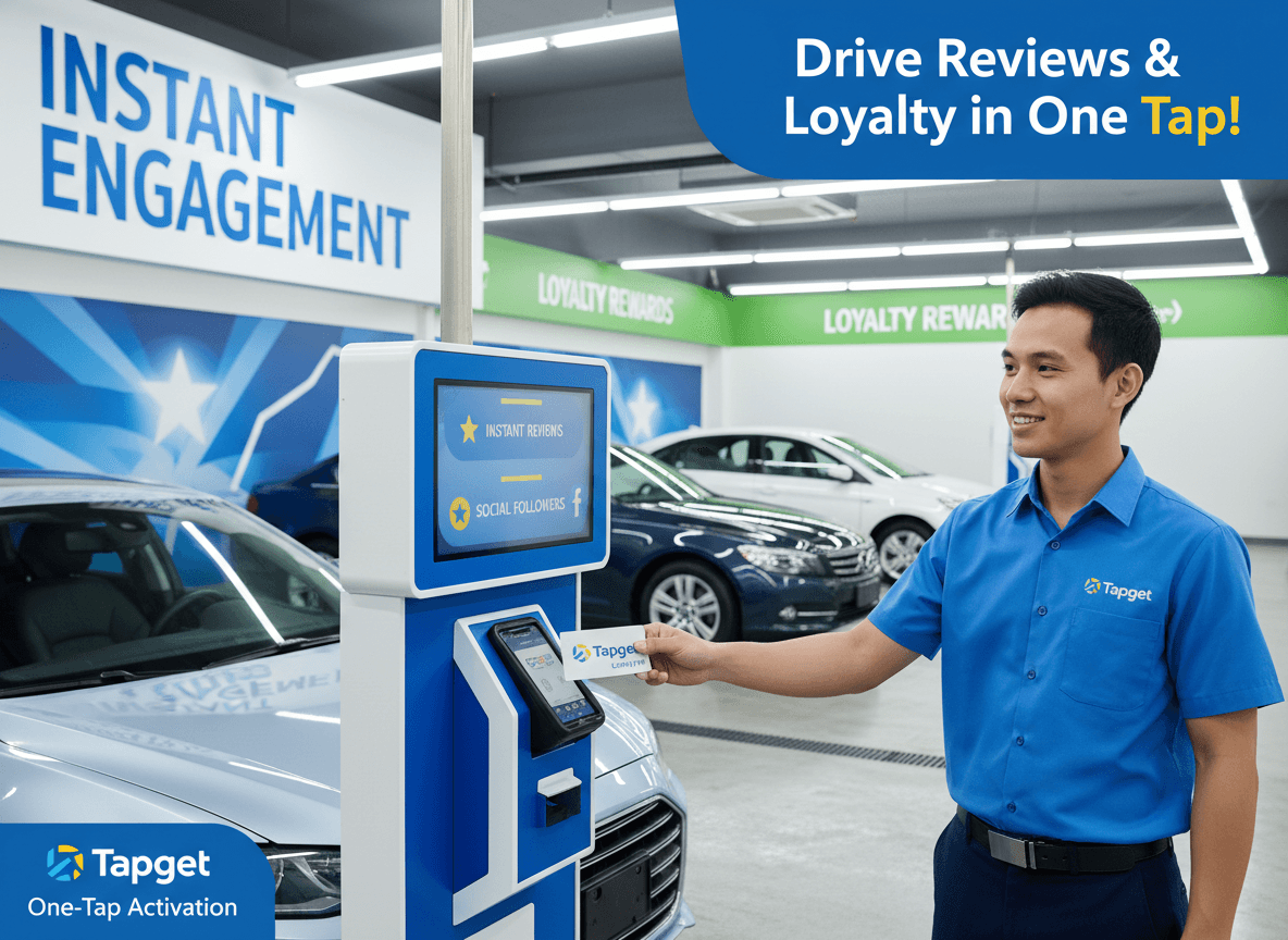 Boost Car Wash Reviews & ROI with One-Tap NFC + AI: Tapget Guide