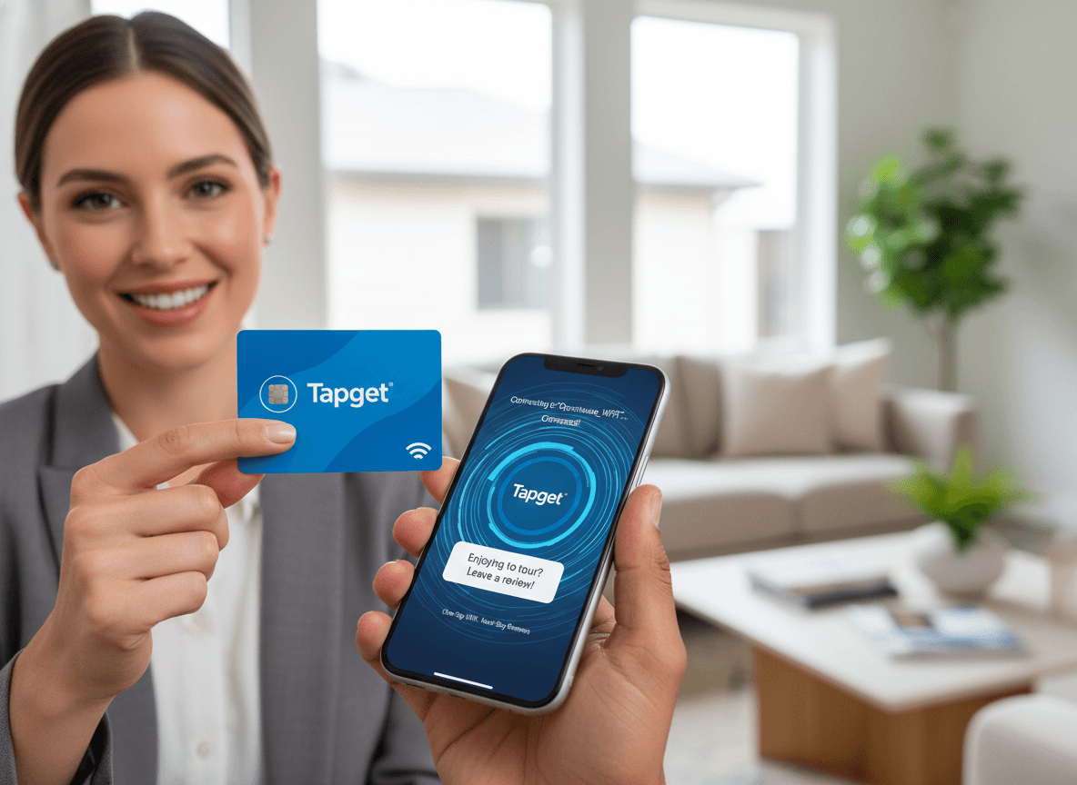 Next-Day Impact: One-Tap NFC + AI Marketing for Real Estate Agencies