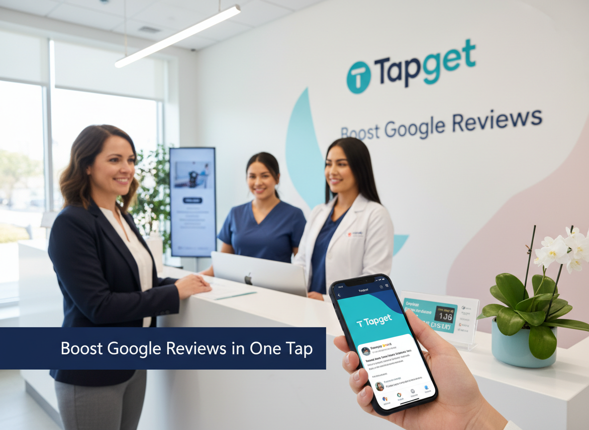 Boost Google Reviews Instantly at Your OB/GYN Clinic with Tapget’s NFC + AI Tool