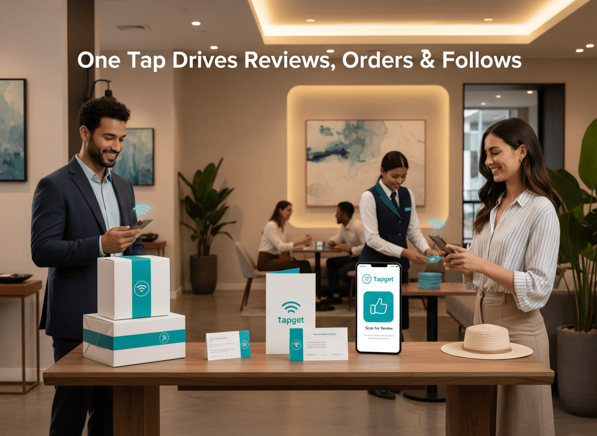Boost Boutique Hotel ROI With Tapget’s One-Tap NFC + AI Marketing Tool