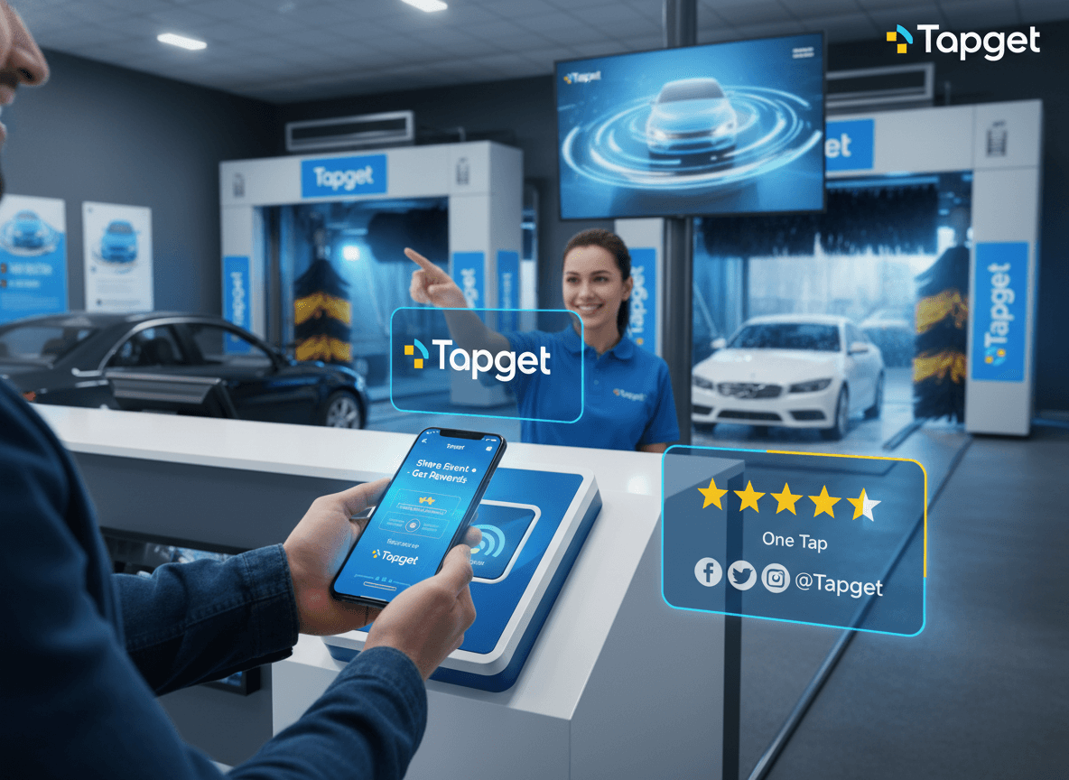 Boost Event Notifications & Engagement at Your Car Wash with Tapget