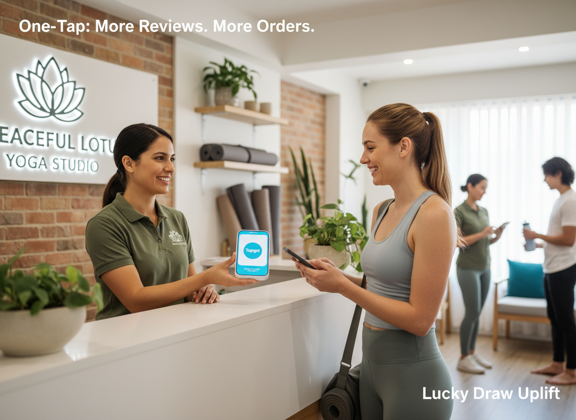 How Tapget Elevates Repeat Purchases & Lucky Draws for Yoga Studios