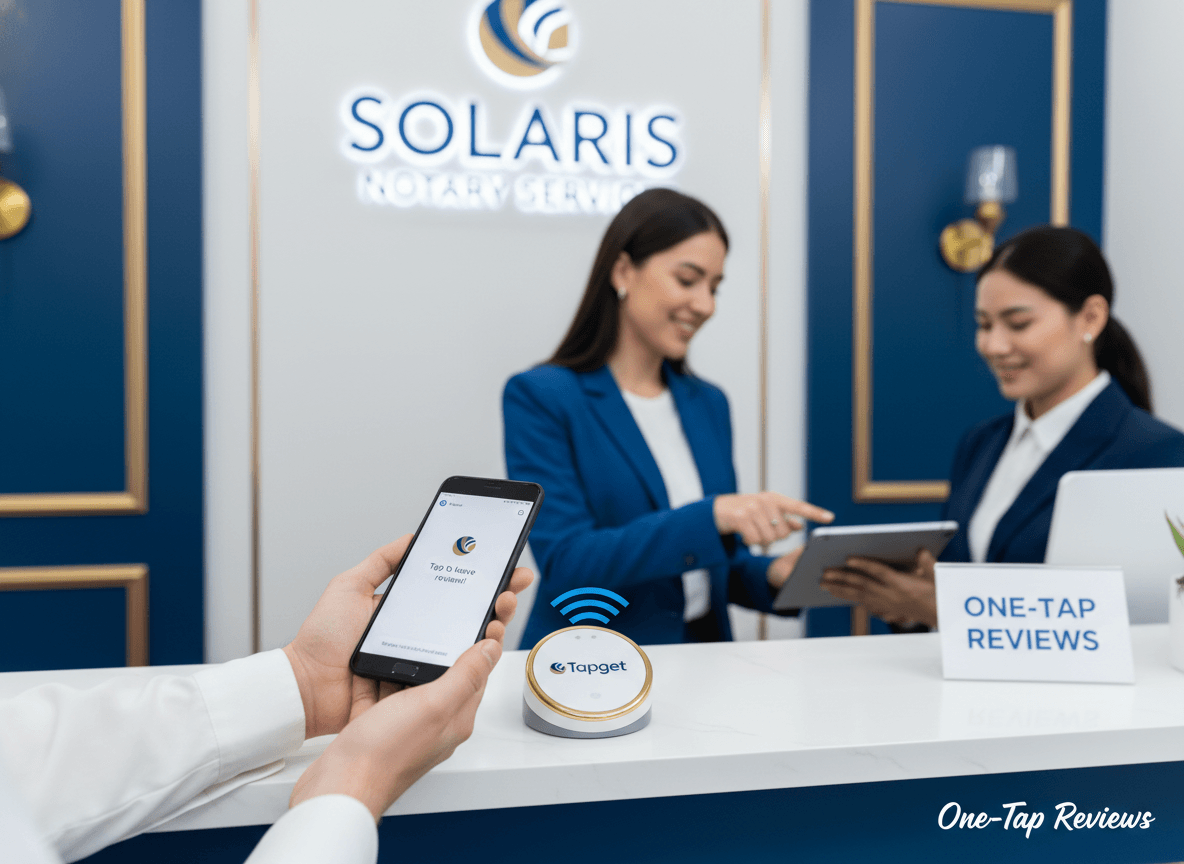 One-Tap Reviews: How Tapget Drives Store Review Growth for Notary Services