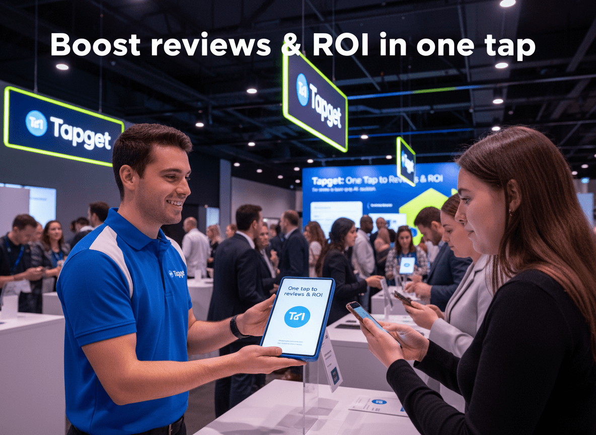 Trackable ROI Growth with Tapget: One-Tap NFC + AI to Drive Reviews and Orders