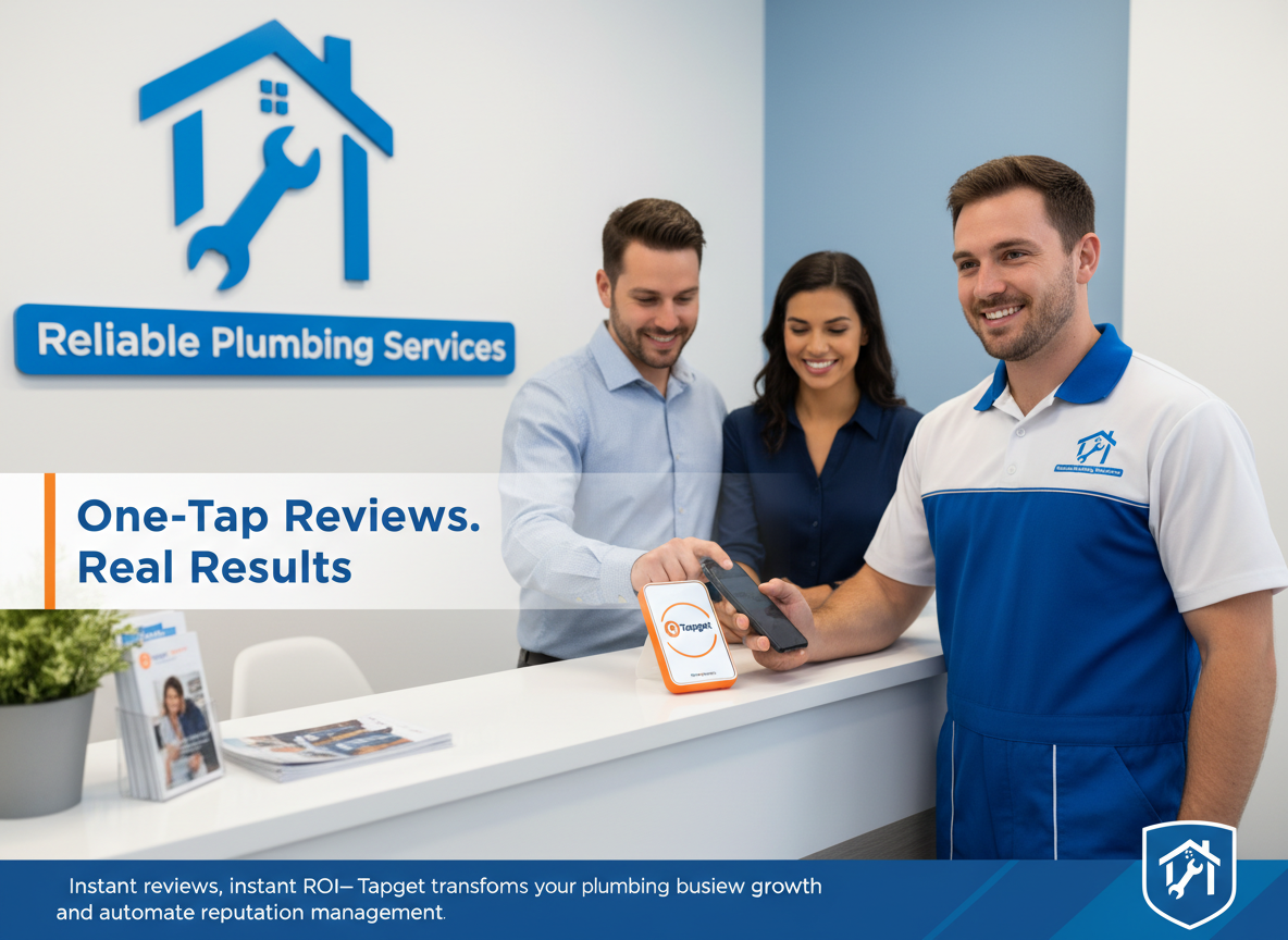 Boost Store Review Growth & ROI with Tapget: NFC + AI for Multi-location Plumbing Services