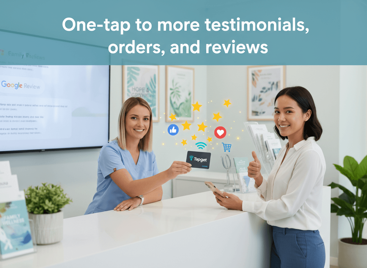 Boost Google Reviews & Genuine Testimonials for Your Fertility Clinic With Tapget