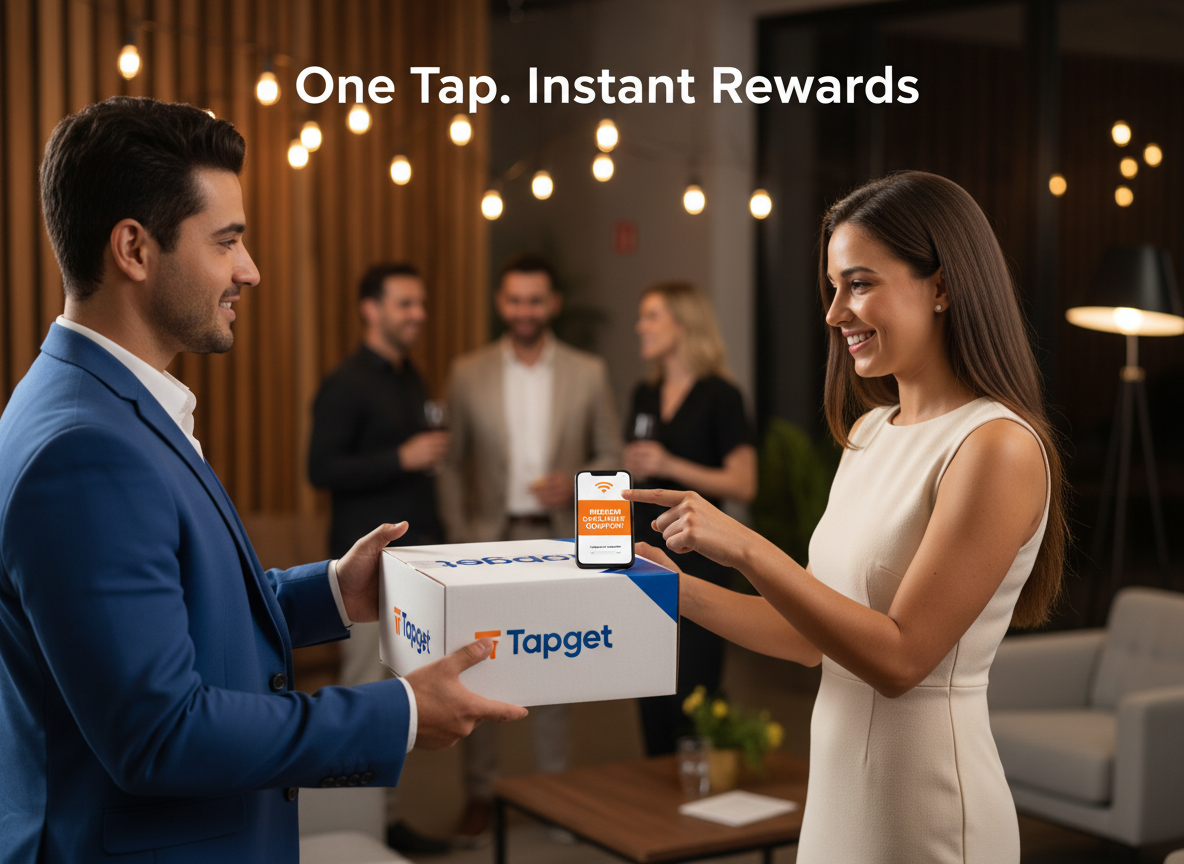 Delivery Packaging Made Smarter: Drive Reviews & Exclusive Coupons with Tapget’s One-Tap NFC + AI