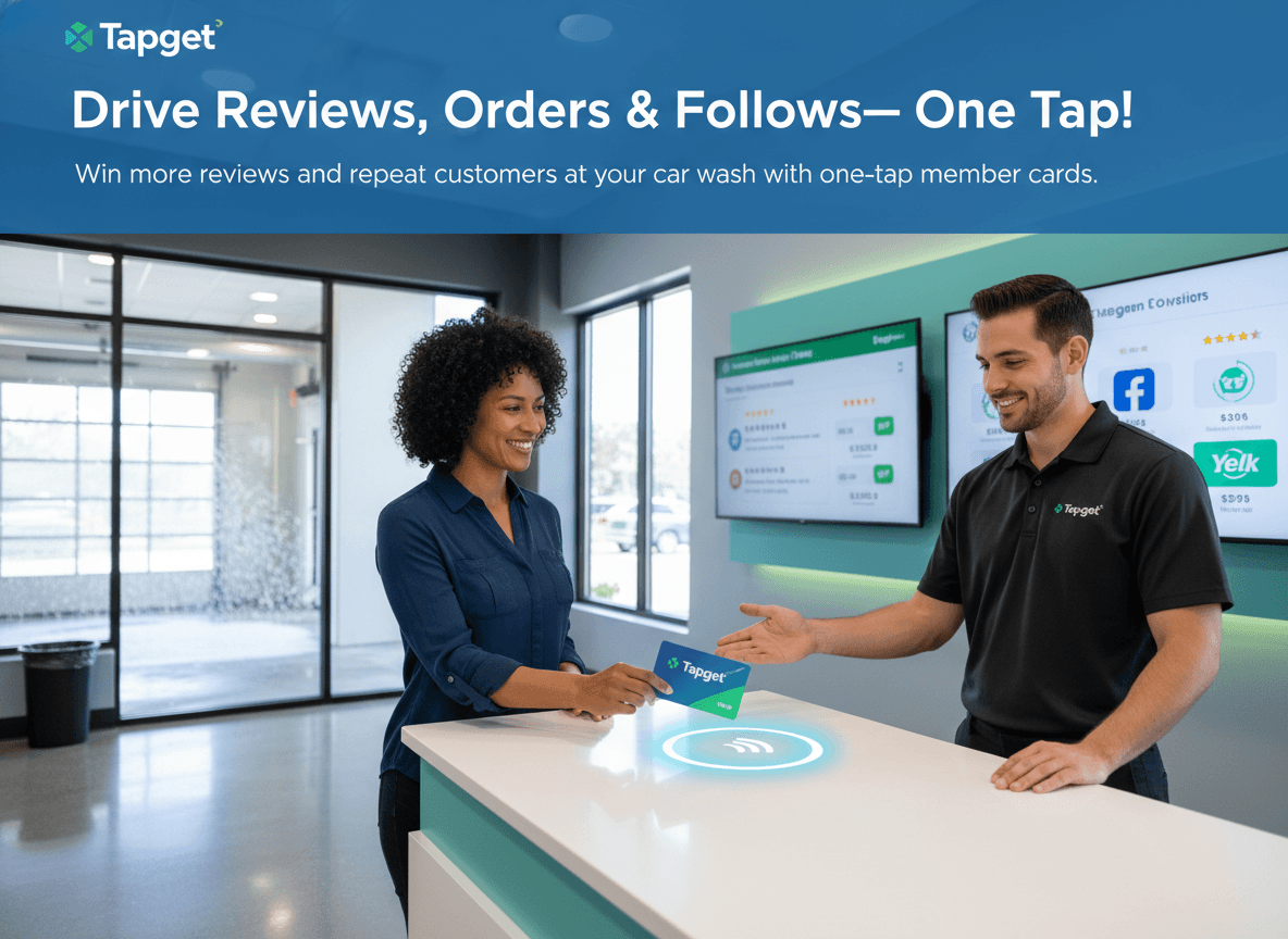 Member & Gift Cards: How Tapget Supercharges Car Wash Marketing
