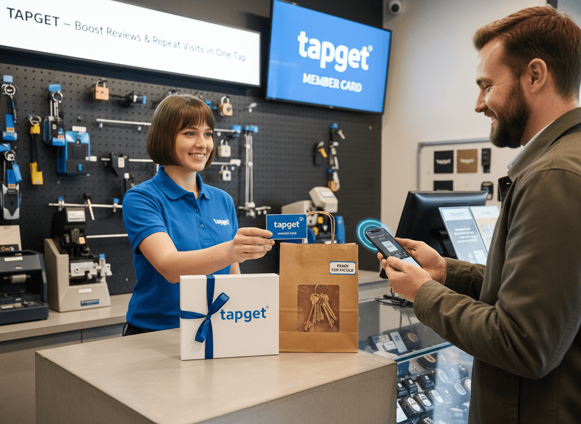 Unlock More Tips & Repeat Business: Tapget for Locksmiths
