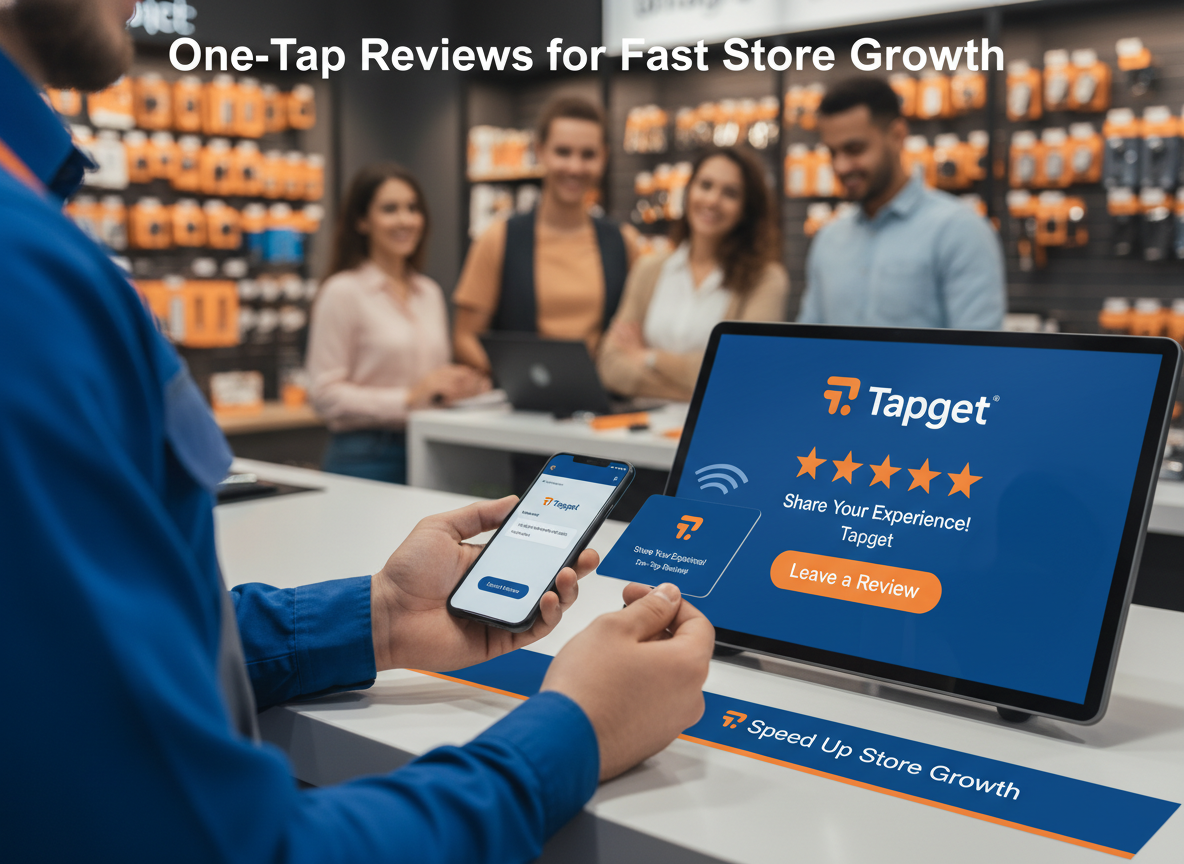 One-Tap Reviews: Instantly Grow Your Electrical Service’s Store Ratings With Tapget