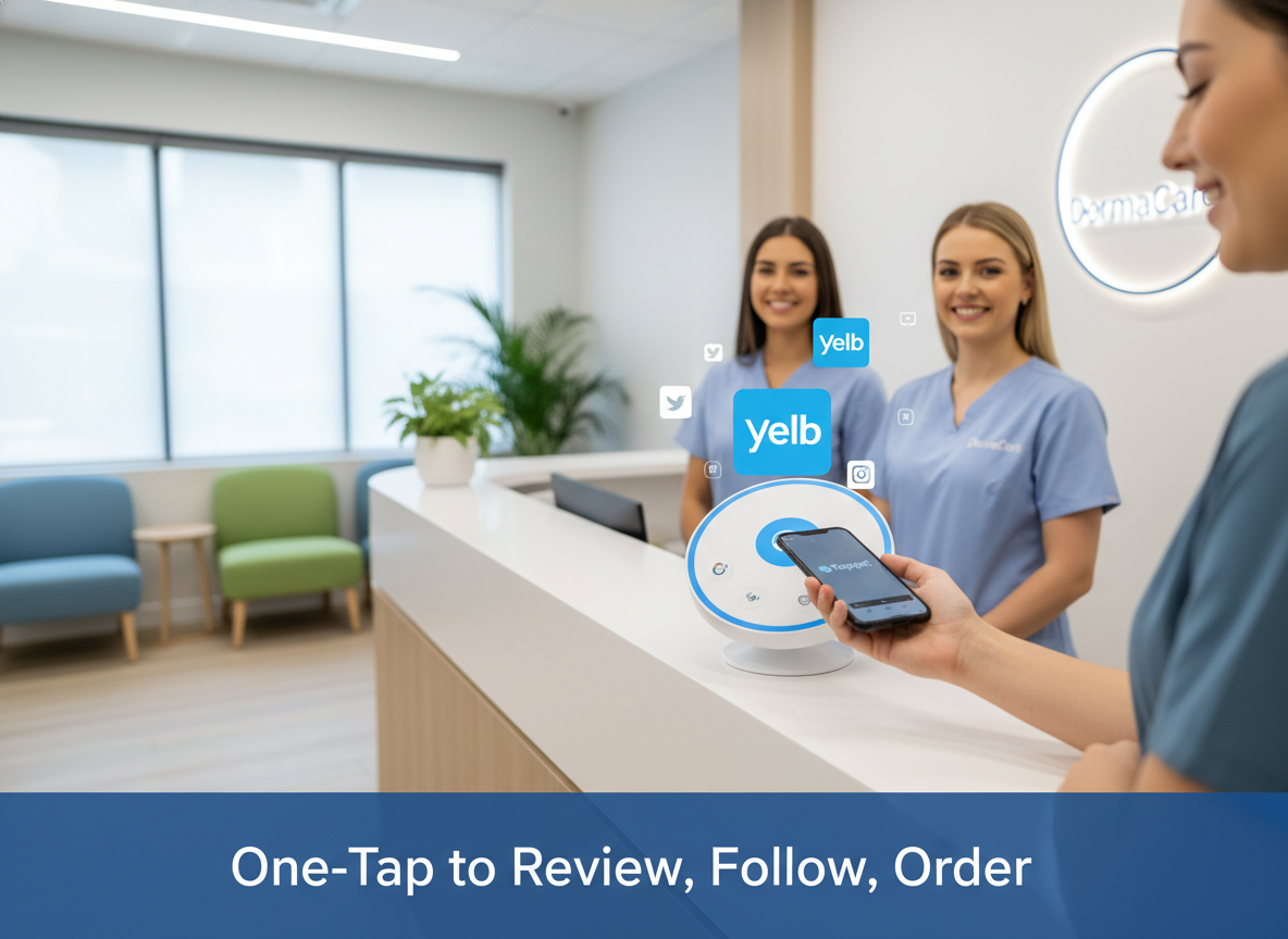 Boost Yelp Reviews and Engagement Fast with Tapget’s NFC + AI