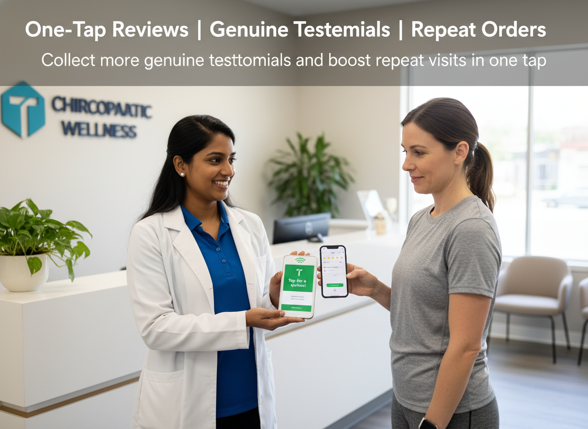 Boost Store Review Growth for Your Chiropractic Clinic in One Tap