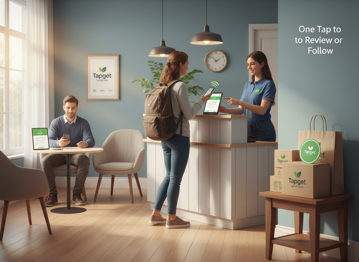 Boost ROI for Your Bed and Breakfast with Tapget’s NFC Staff Badges and Poster Interactions