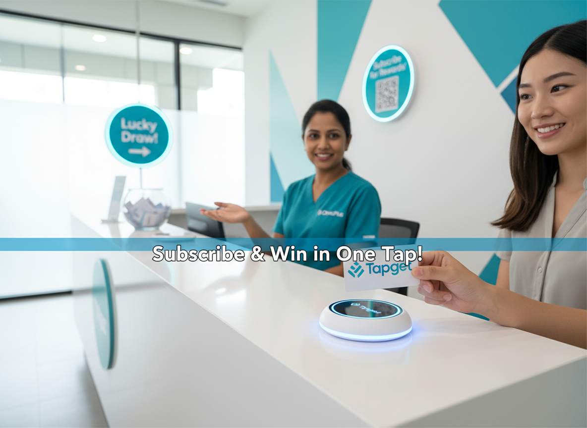 Boost Membership Subscribe Rates at Your Clinic with Tapget NFC + AI