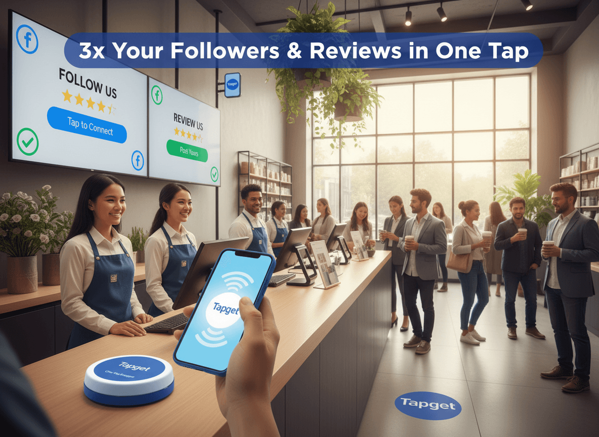 Social Proof Strategy for 3x Follower Growth: The Tapget NFC Advantage