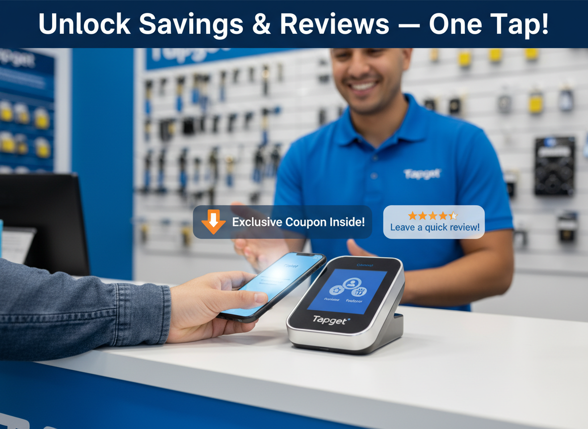 Unlock Exclusive Coupons and Reviews with Tapget: NFC + AI for Locksmiths
