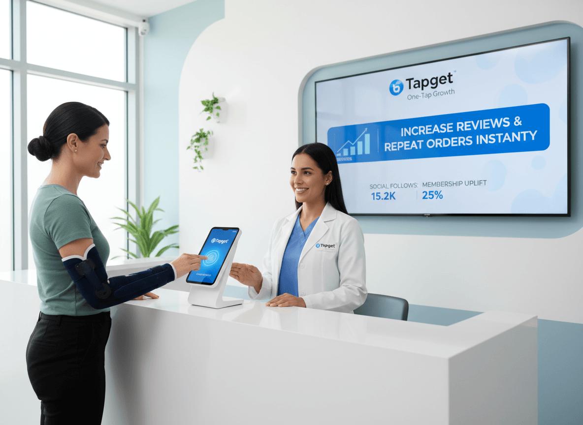 How Orthopedic Clinics Can Increase ROI with One-Tap NFC + AI Marketing