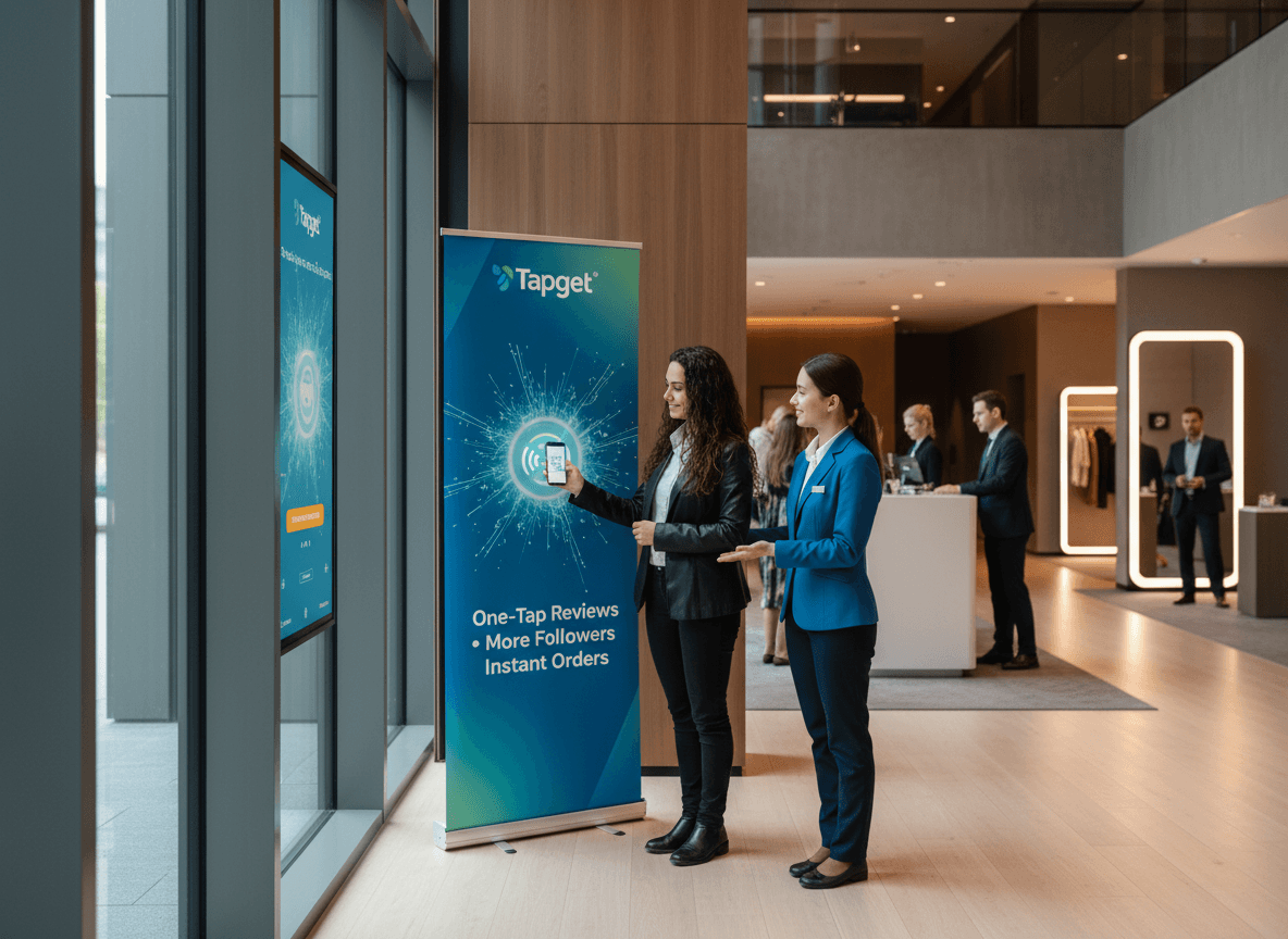 Window Display & Fitting Room Tips: Drive Reviews and Follows with Tapget