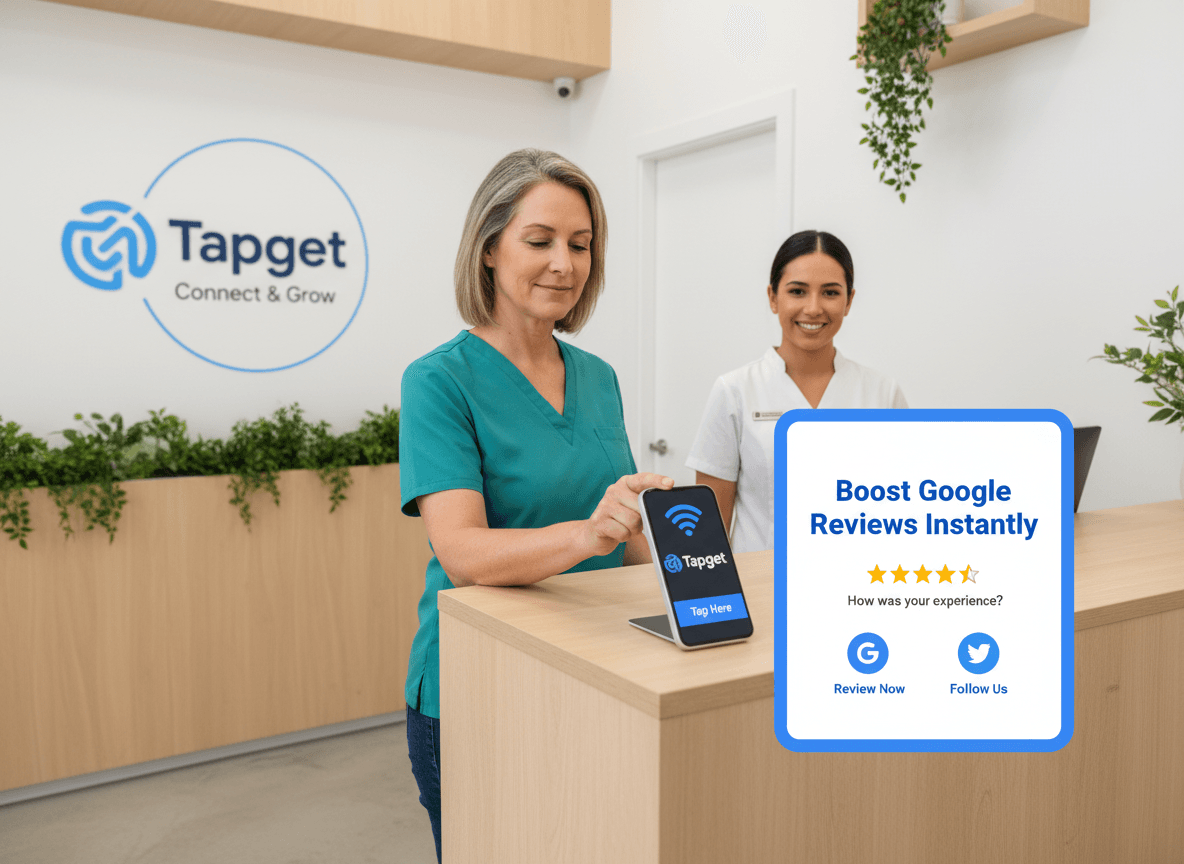 How Tapget’s NFC + AI Skyrockets Google Reviews & ROI for Massage Clinics