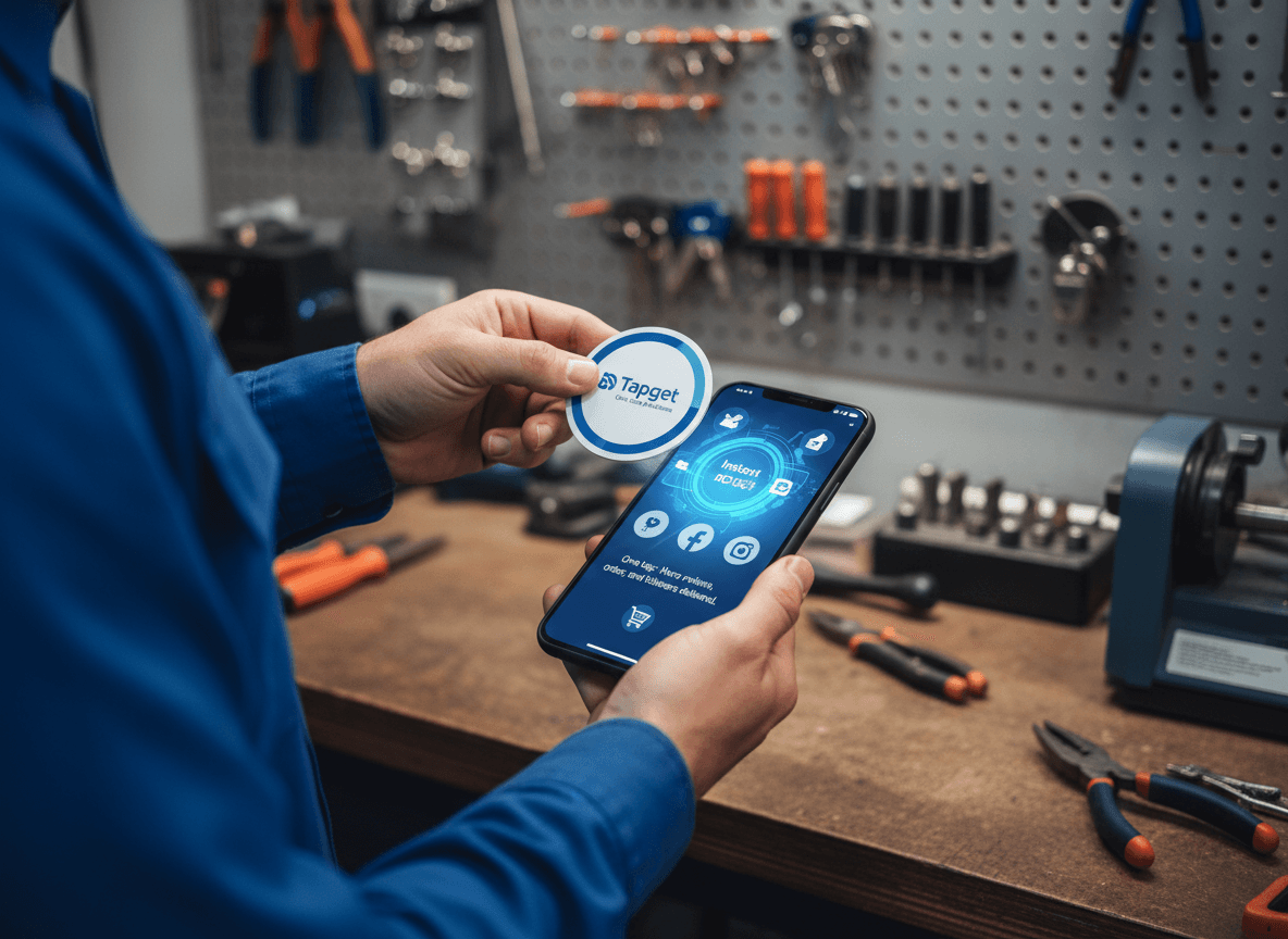 Unlock Exceptional ROI for Locksmiths With Tapget’s NFC Staff Badge