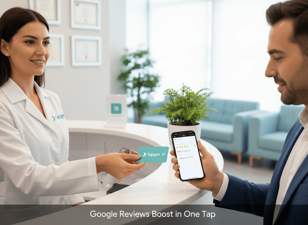 Google Reviews Boost for Dermatology Clinics: One‑Tap NFC + AI with Tapget
