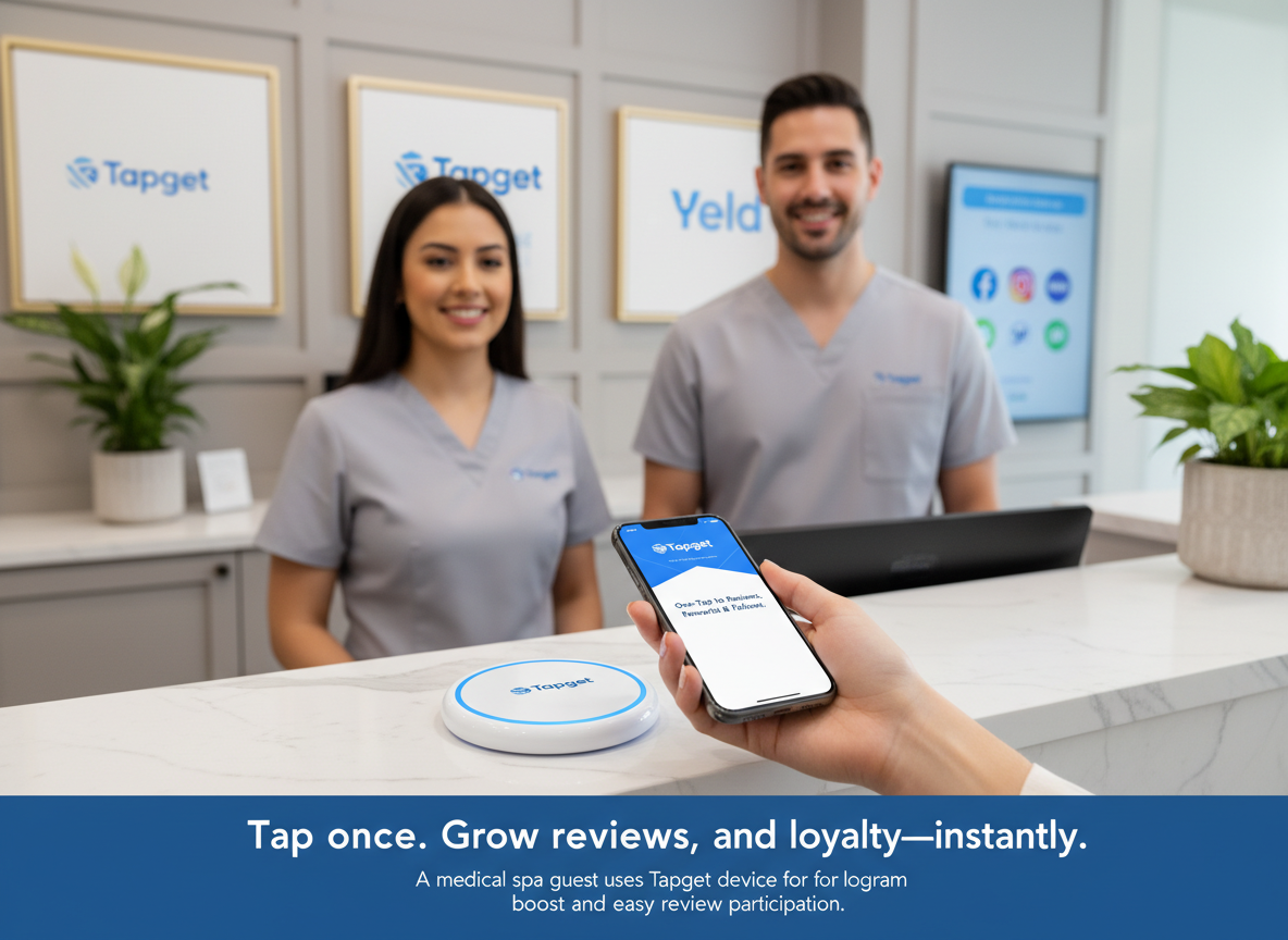 Boost Loyalty Program Participation at Your Med Spa with Tapget