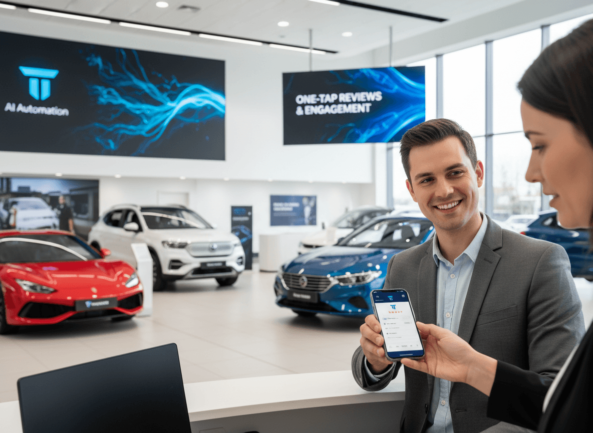 Star Rating Optimization for Car Dealerships: Tapget’s NFC + AI Solution